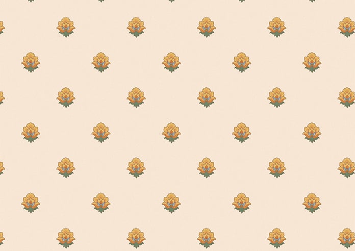 Petal & Block Nitara Spot, Marigold - Twist & Fit Roller Blind - Image 6